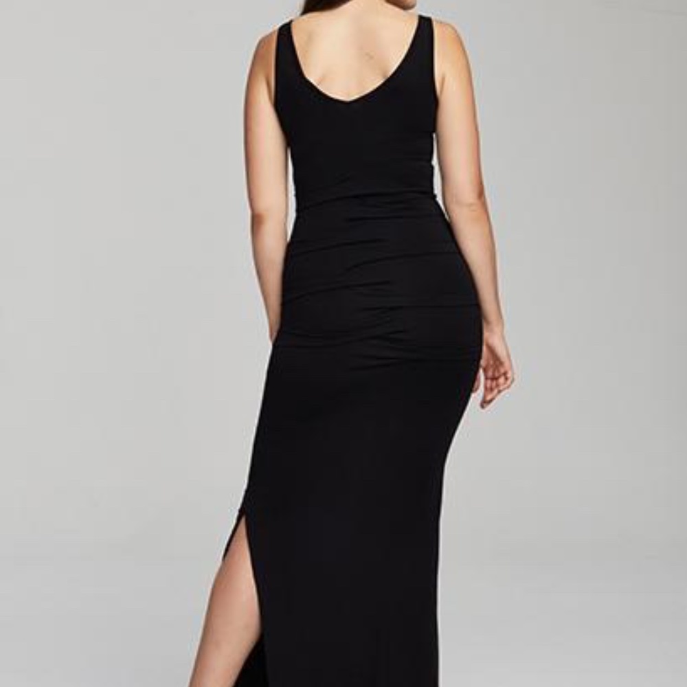 NWT Dubai Rouched Maxi Dress